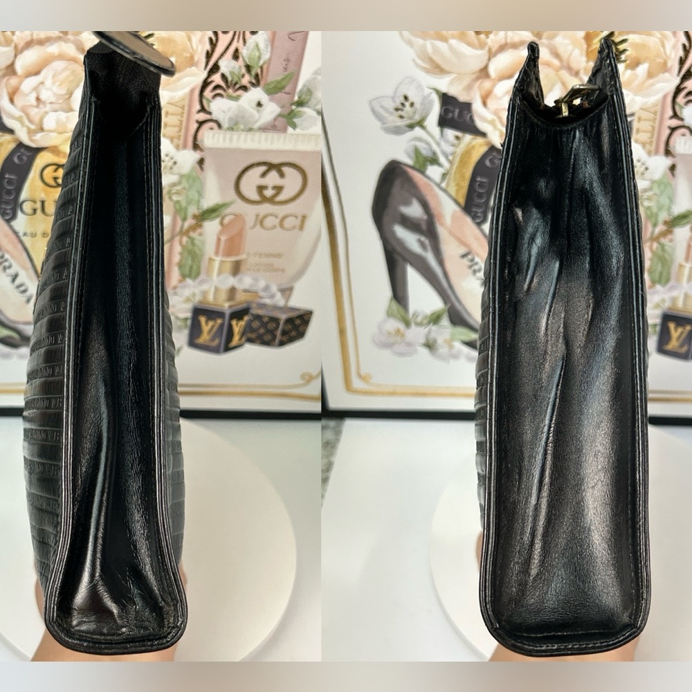Mario Valentino Leather Large Business Bag 😍🖤 - Picture 13 of 17